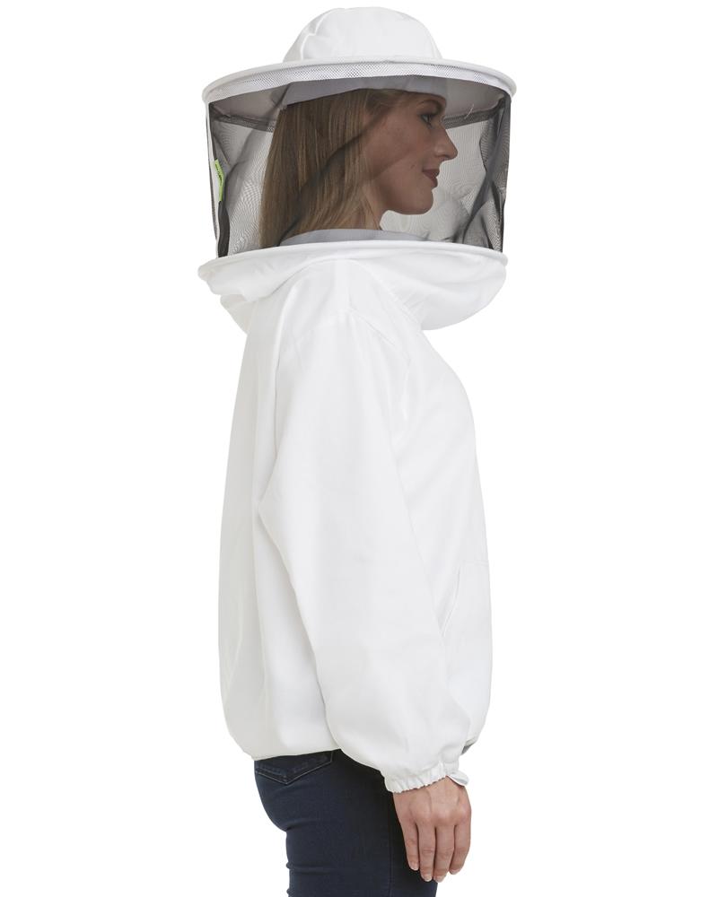 Beekeeping Smock – Polycotton Jacket – Non-Flammable Round or Fencing Veil