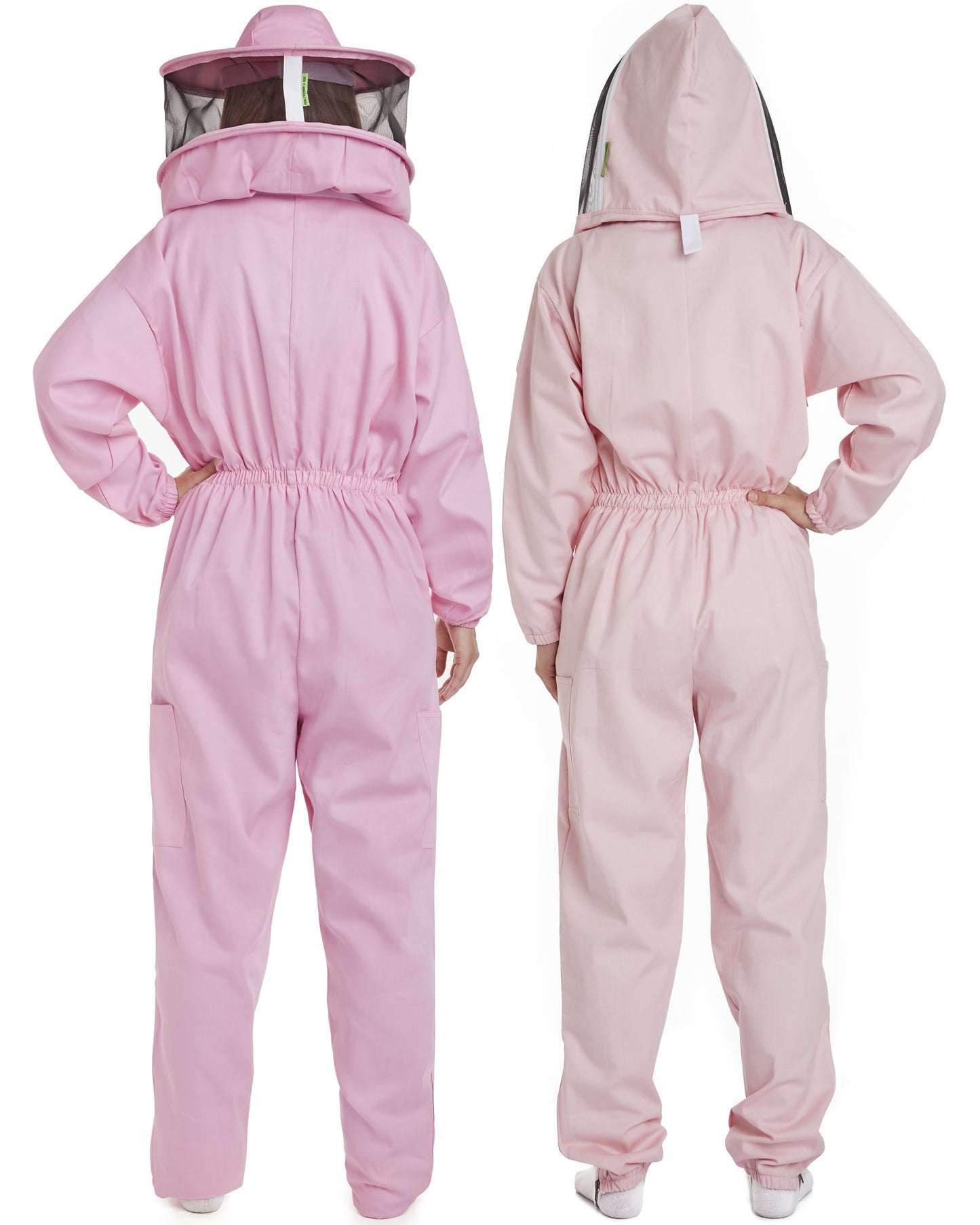 Max Protect - Cotton Beekeeping Suit with 2 Veils Round & Fencing – Safe and Protected