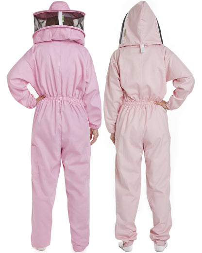 Max Protect - Cotton Beekeeping Suit with 2 Veils Round & Fencing – Safe and Protected