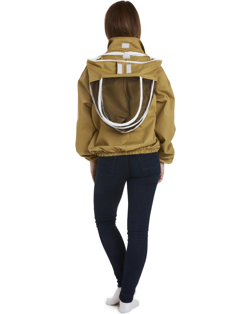 Apiarist Beekeeping Jacket - Polycotton - Non-Flammable Fencing Veil - Backyard Beekeeper