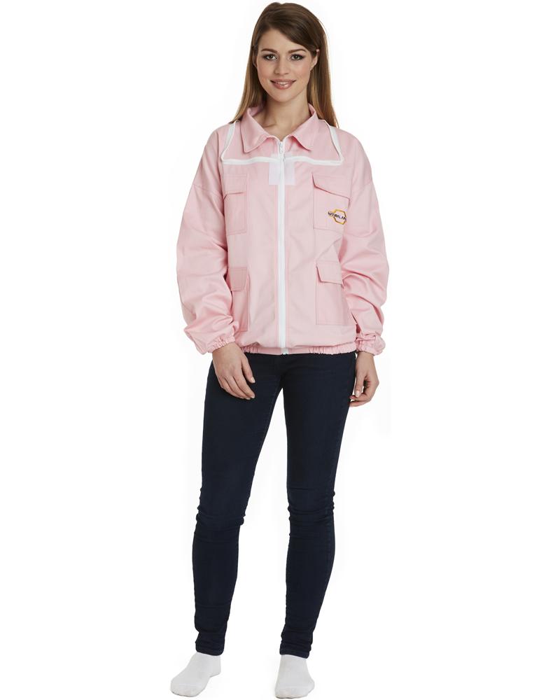 Apiarist Beekeeping Jacket - Polycotton - Non-Flammable Fencing Veil - Backyard Beekeeper