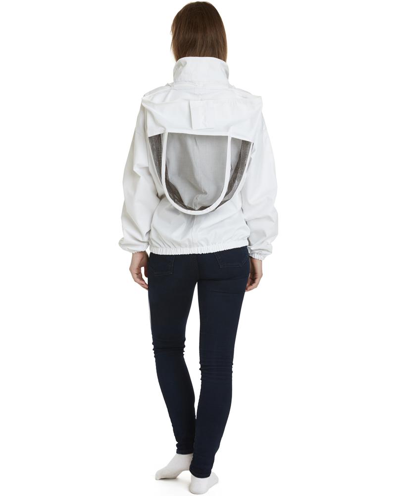 Apiarist Beekeeping Jacket - Polycotton - Non-Flammable Fencing Veil - Backyard Beekeeper
