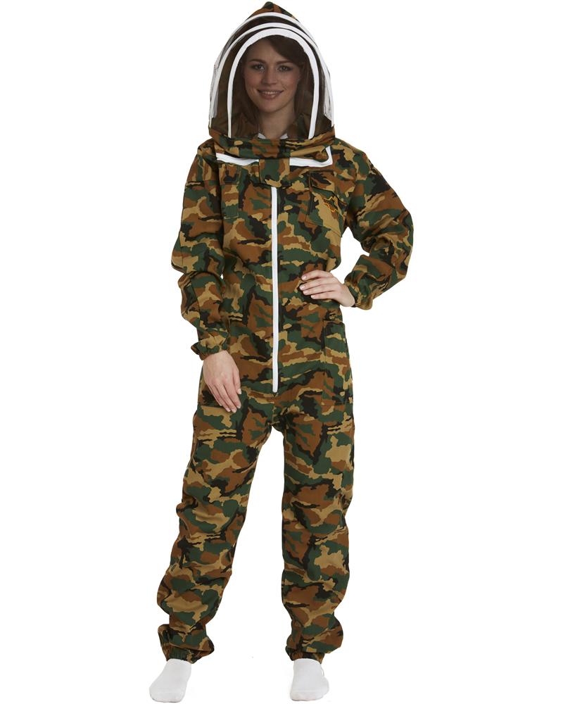 Apiarist Beekeeping Suit - Polycotton - Non-Flammable Fencing Veil - Backyard Beekeeper