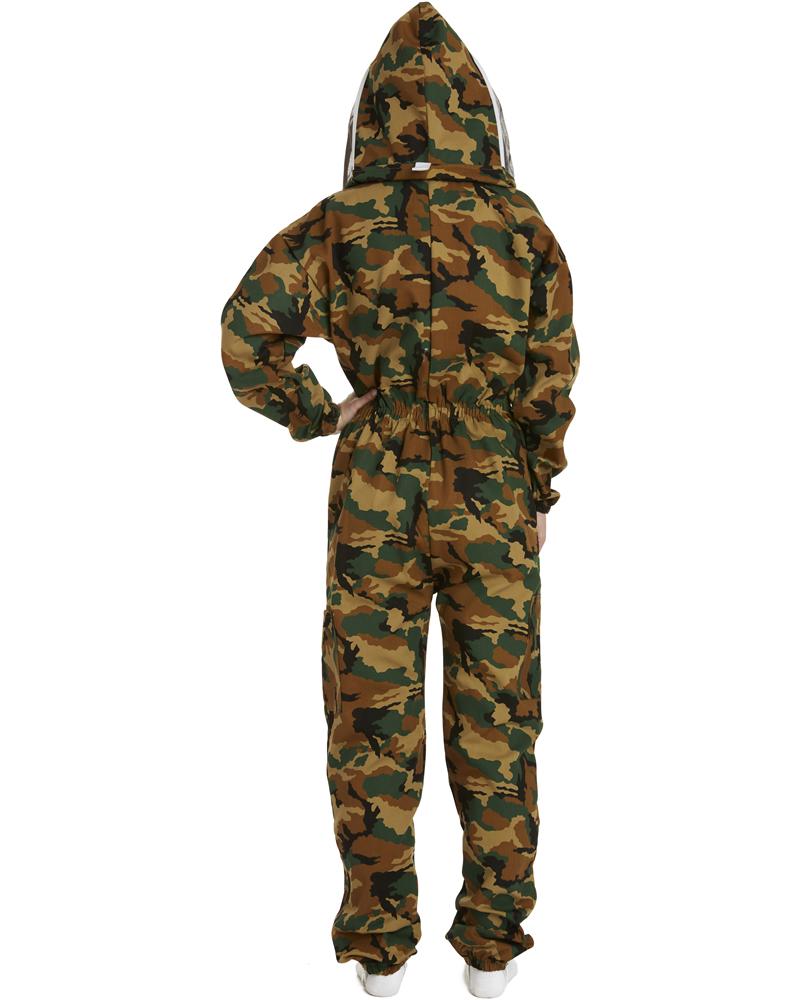 Apiarist Beekeeping Suit - Polycotton - Non-Flammable Fencing Veil - Backyard Beekeeper