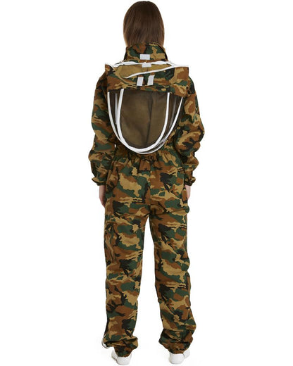 Apiarist Beekeeping Suit - Polycotton - Non-Flammable Fencing Veil - Backyard Beekeeper