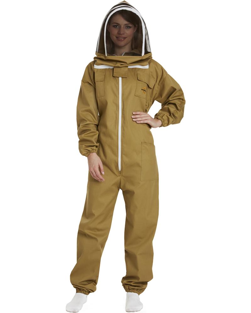 Apiarist Beekeeping Suit - Polycotton - Non-Flammable Fencing Veil - Backyard Beekeeper