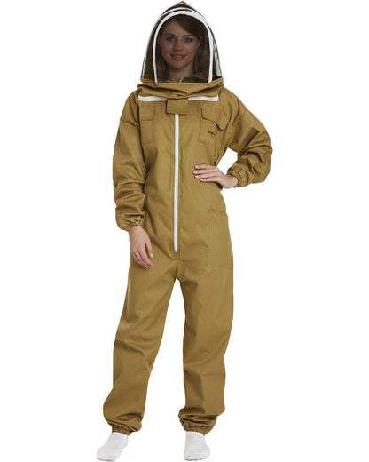 Apiarist Beekeeping Suit - Polycotton - Non-Flammable Fencing Veil - Backyard Beekeeper