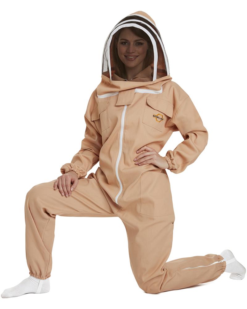 Apiarist Beekeeping Suit - Polycotton - Non-Flammable Fencing Veil - Backyard Beekeeper