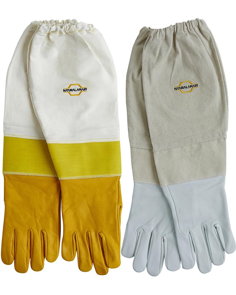 Beekeeping Gloves - Sting Proof Cuffs - Goatskin/Cowhide