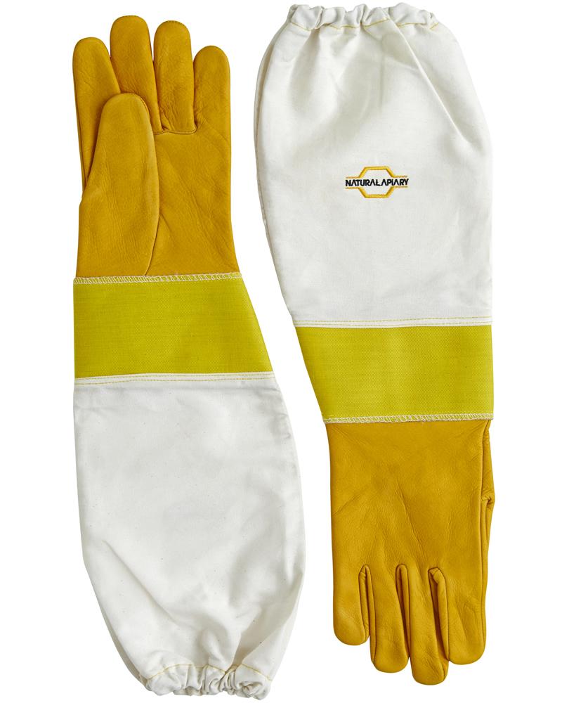 Beekeeping Gloves - Sting Proof Cuffs - Goatskin/Cowhide