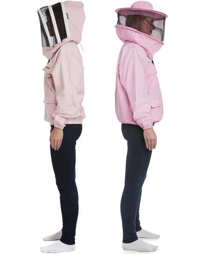 Max Protect - Cotton Beekeeping Jacket with 2 Veils Round & Fencing – Safe and Protected
