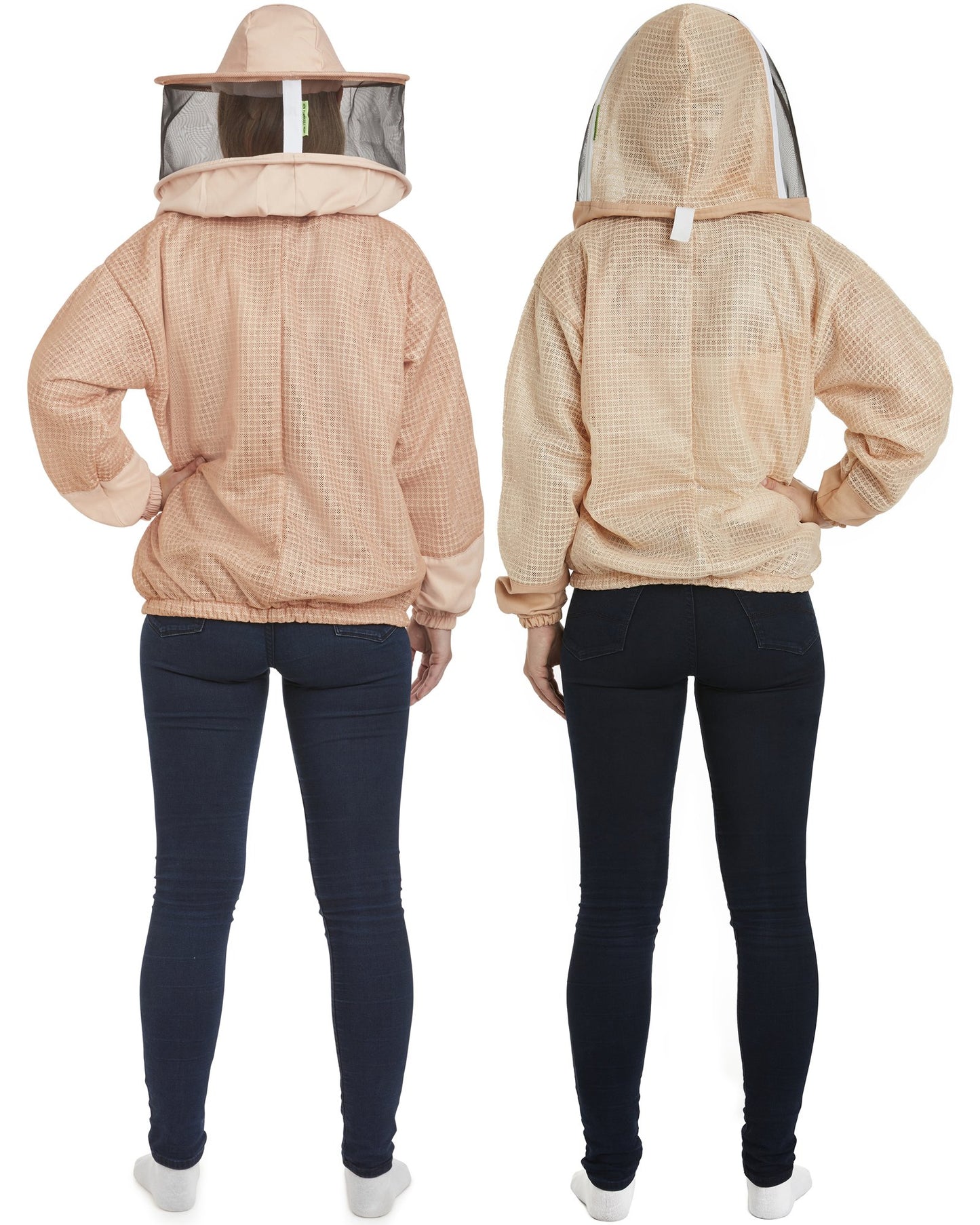 Zephyros - 3 Layer Ventilated Beekeeping Jacket with 2 veils Round & Fencing - Stay Cool & Protected