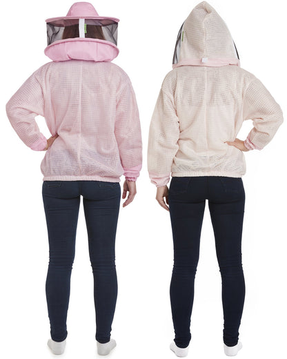 Zephyros - 3 Layer Ventilated Beekeeping Jacket with 2 veils Round & Fencing - Stay Cool & Protected