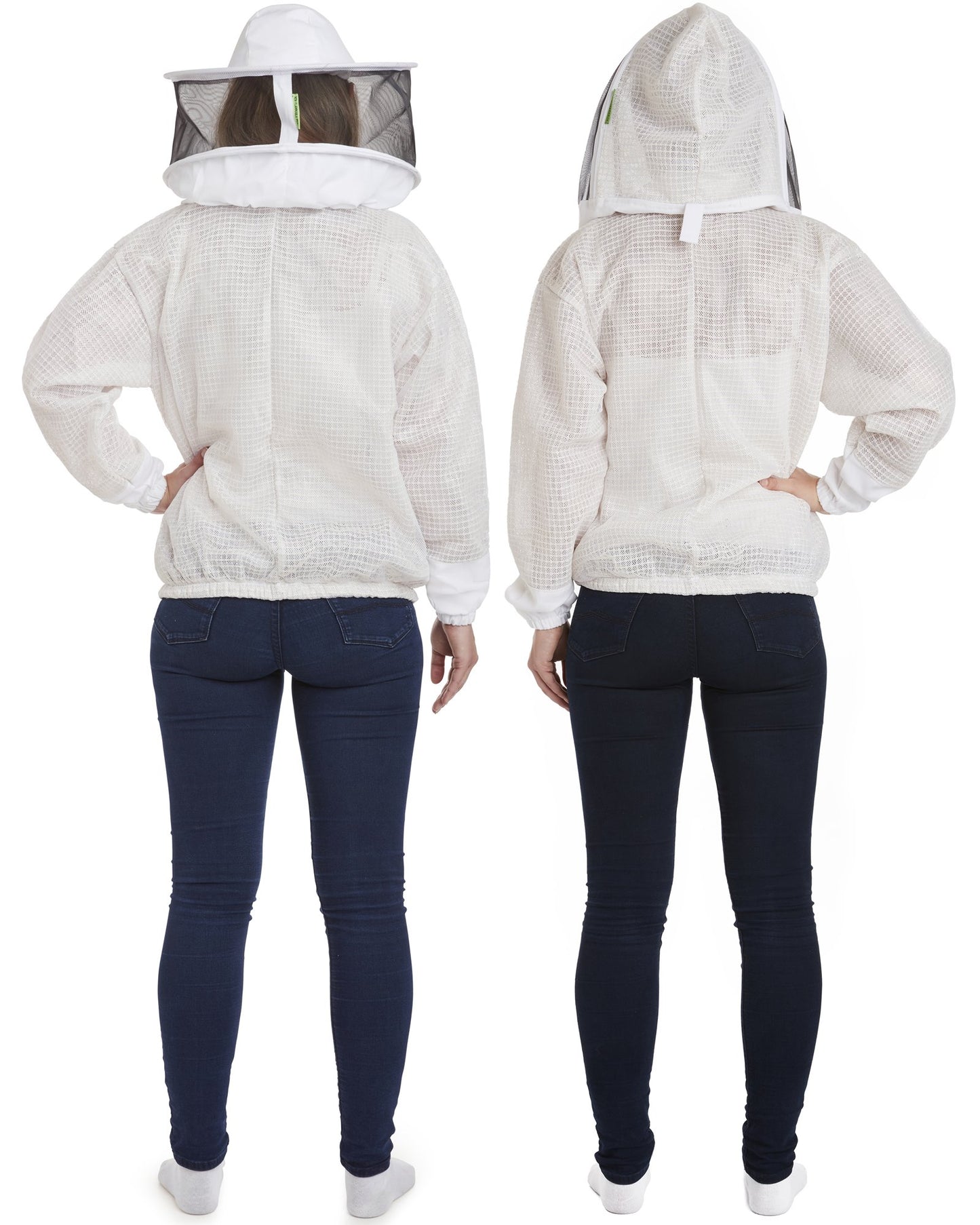 Zephyros - 3 Layer Ventilated Beekeeping Jacket with 2 veils Round & Fencing - Stay Cool & Protected