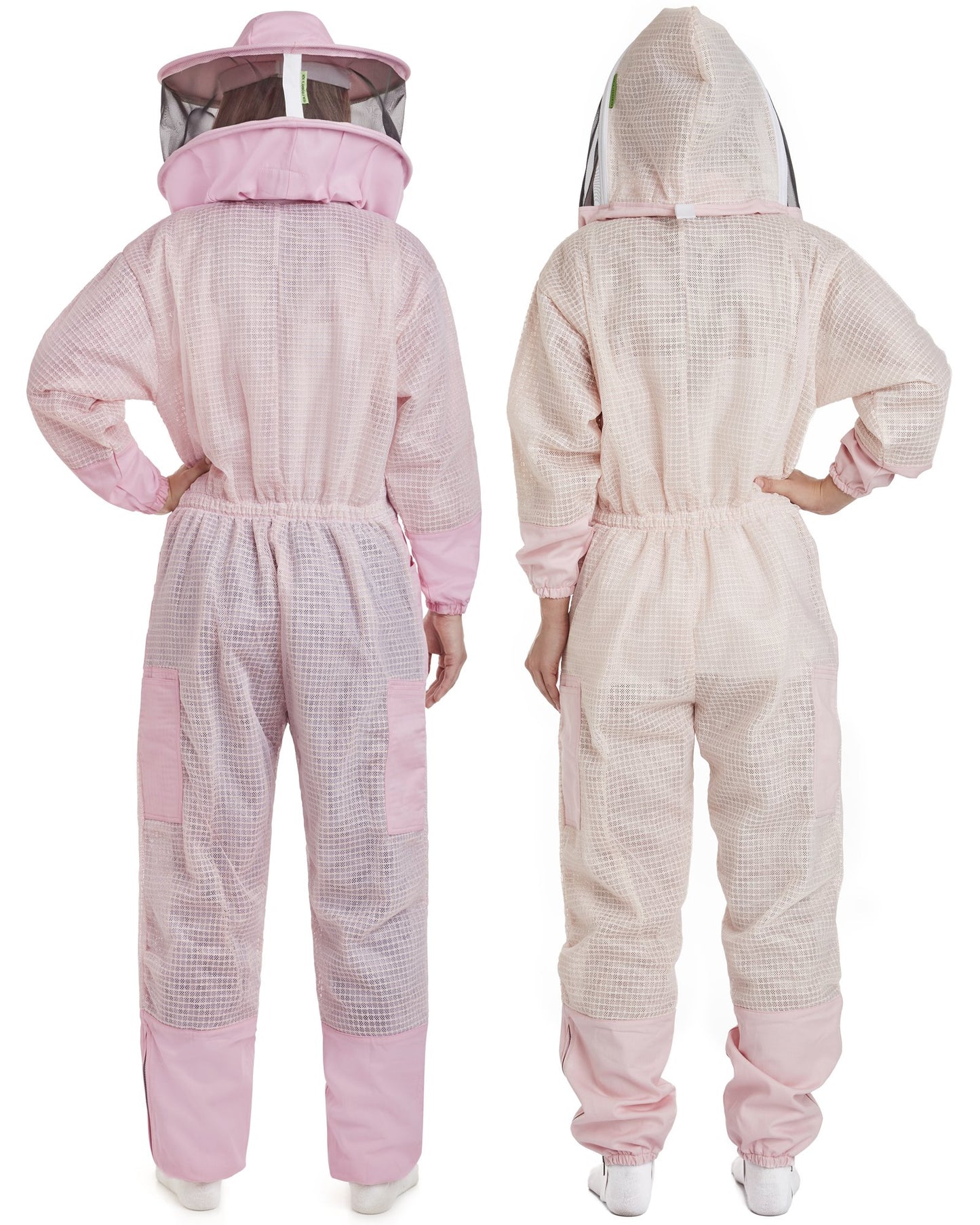 Zephyros - 3 Layer Ventilated Beekeeping Suit with 2 Veils Round & Fencing - Stay Protected & Cool